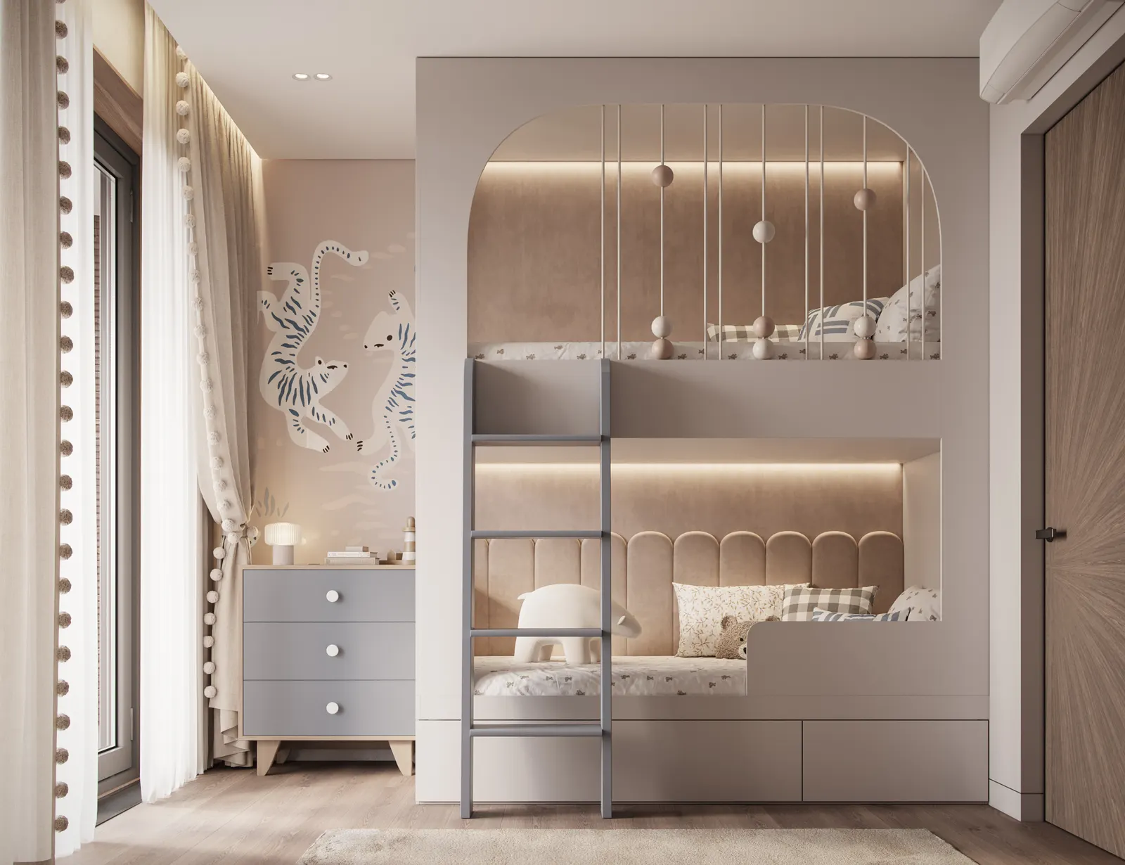 Детская — ЖК Форст, 3D-визуализация, ракурс 1